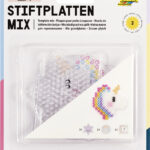 Strijkkrikkenbordjes Basis Klein, Gemengde Kleuren