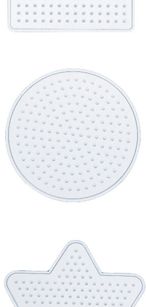 Strijkkrikkenbordjes Basis Klein, Gemengde Kleuren