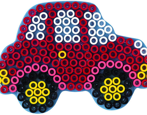 Hama borduurplaat 'Auto', transparant