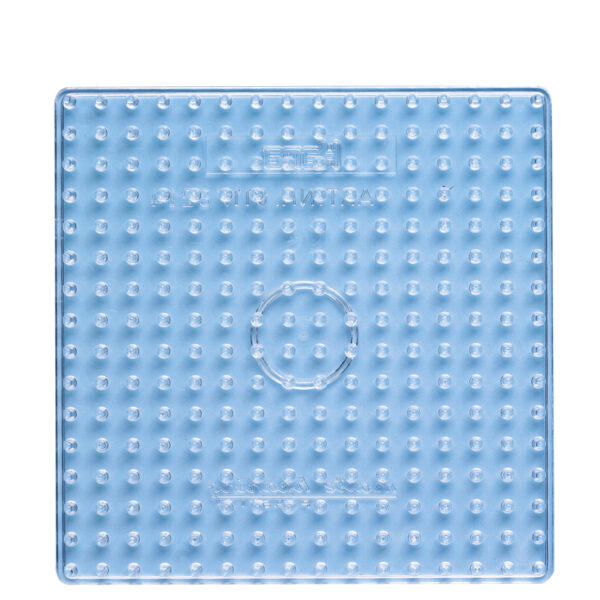 Hama grote vierkante transparante stiftenplaat.