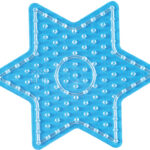 Hama Kralenplaat 'Ster', transparant