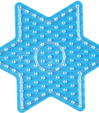 Hama Kralenplaat 'Ster', transparant