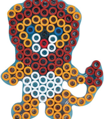 Hama grote verwerkingsplaat 'Leeuw', transparant