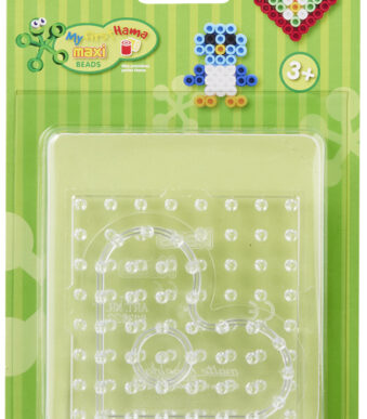 Hama strijkplankjes voor kruisjespatronen: vierkant en hart.