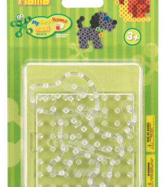 Hama knutselplaat 'vierkant, hond', in doosje.