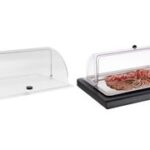 APS Roltopafdekking voor GN-bak 1/2, transparant