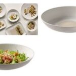 APS diepe eetteller BLUSH, diameter: 300 mm, beige