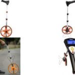 Bradas meetwiel met digitale teller en telescopische handgreep, in koffer