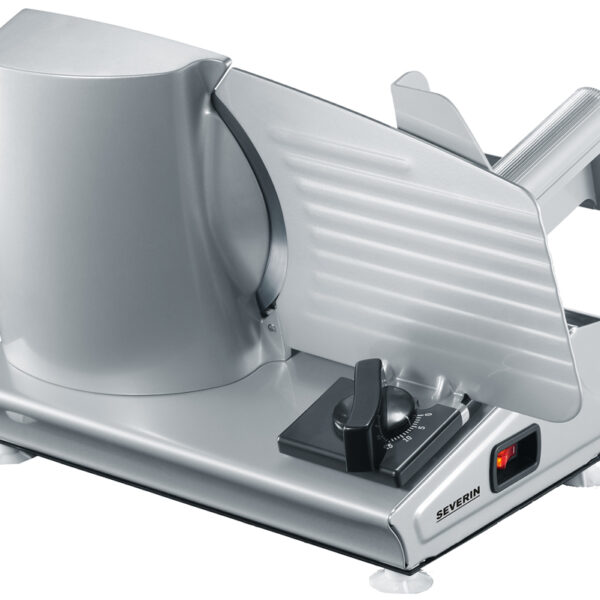 Severin universele snijmachine, 180 watt, zilverkleurig.