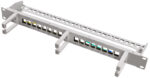 LogiLink 19" Keystone patchpaneel, 16 poorten, afgeschermd, grijs
