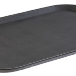 APS Dienblad NOSLIDE, 53 x 36,5 cm, zwart