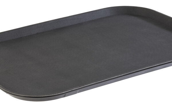 APS Dienblad NOSLIDE, 53 x 36,5 cm, zwart