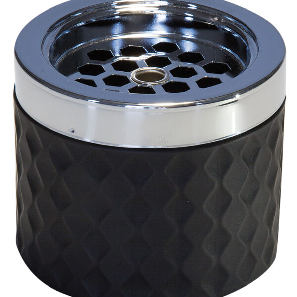 APS Windbestendige asbak VENTIS, diameter: 95 mm, zwart