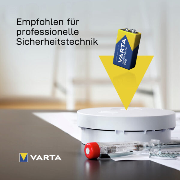VARTA Alkaline Batterij 'INDUSTRIAL PRO', 9V-blok