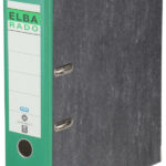 ELBA ordner rado gewolkt, rugbreedte: 80 mm, groen