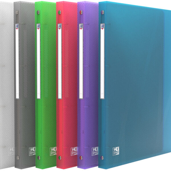 Oxford ringband Hawaii, A4, 4-rings mechaniek, gesorteerd