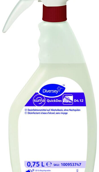 Suma QuickDes D4.12 desinfectiemiddel, 0,75 liter