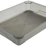 keeeper Stapelmandje 'mirko', A4-formaat, kristalgrijs