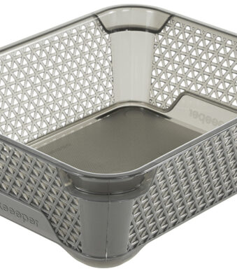 keeeper Stapelbakje 'mirko', DIN A6, kristalgrijs