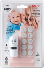 Stempel set 'KLEINE ENGEL' Baby, wit.
