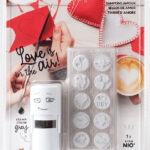 Stempelset 'LITTLE NIO' Liefde, wit