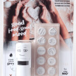 COLOP Stempelset 'LITTLE NIO' Keuken, grijs