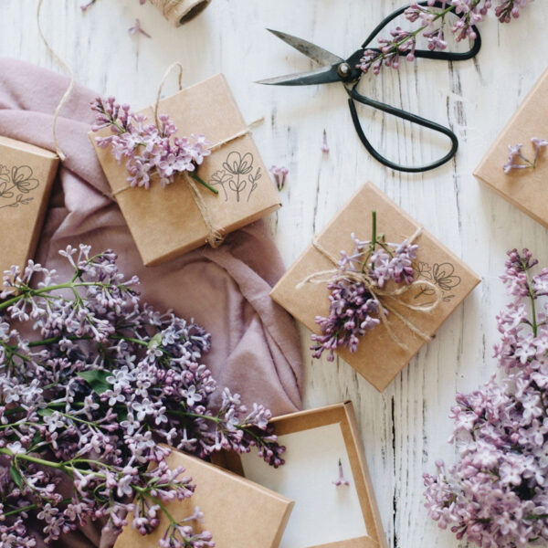 Stempeltje-set 'LITTLE NIO' Engels, wit