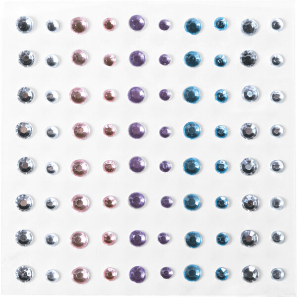 COLOP LaDot strass steentjes set, rond, diverse kleuren