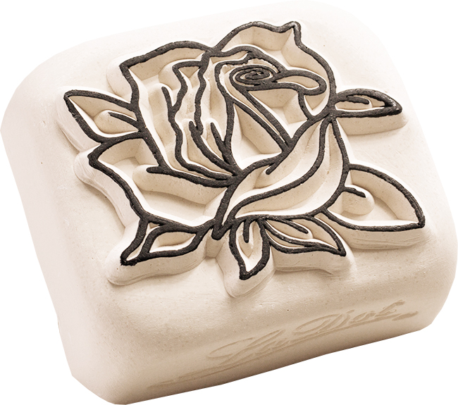 COLOP Tatoeage-stempel LaDot steen 'Rose', groot COLOP Tatoeage-stempel LaDot steen 'Rose', groot