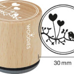 Stempelmotief Ballonhartjes