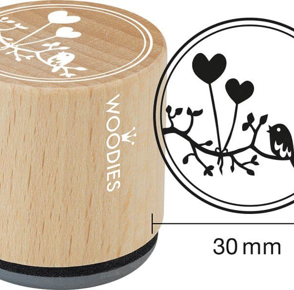 Stempelmotief Ballonhartjes