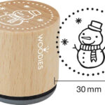 COLOP Woodies stempel Sneeuwpop