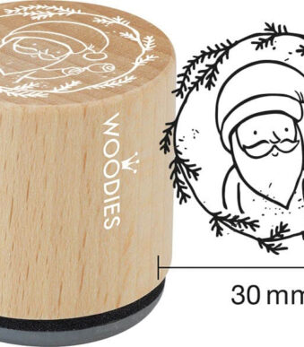 COLOP Woodies stempel 'Kerstman