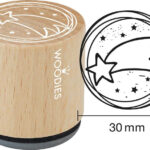 COLOP Houten stempel 'Kerstster