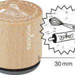 COLOP Woodies stempel met garde-motief Handmade