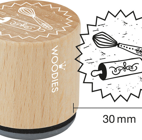 COLOP Woodies stempel met garde-motief Handmade