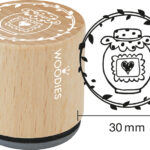 COLOP Woodies stempel Handmade 'Jampot