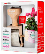 Creatief stempelset Vintage 'Gelukwensen'