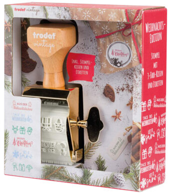 Creatief stempelset Vintage 'Kerstuitgave'