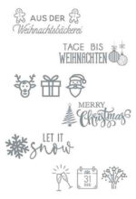 Creatief stempelset Vintage 'Kerstuitgave'