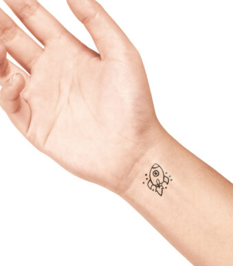 COLOP Tattoo Stempel LaDot Kids Raket (klein)