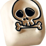 COLOP LaDot Tattoo-stempel voor kinderen met doodshoofd, klein