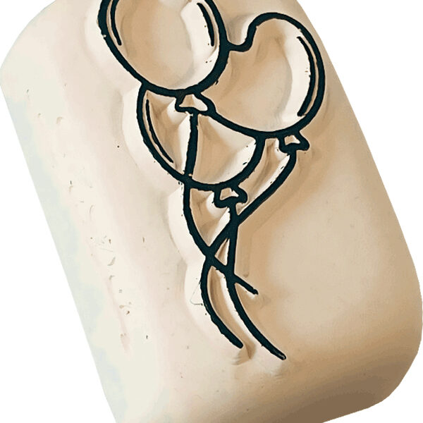 COLOP Tattoo-stempel LaDot Kids Stone 'Luchtballonnen', medium