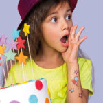 COLOP Tattoo-stempel LaDot Kids Stone 'Luchtballonnen', medium