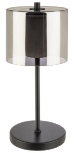 APS oplaadbare LED tafellamp ANTON, zwart