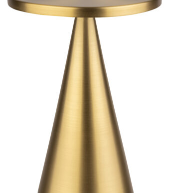 APS oplaadbare LED tafellamp CONE, goud