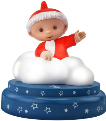 ANSMANN Nachtlampje Zandmannetje, blauw/wit/rood