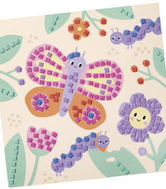 folia Mozaïek van schuimrubber 'VLINDER', 301 delen