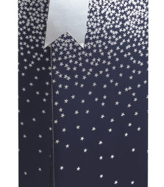 Clairefontaine Kerstcadeauzak 'Blauwe sterrenregen