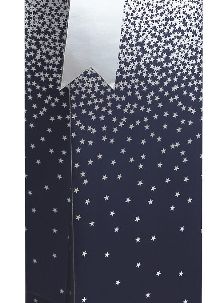 Clairefontaine Kerstcadeauzak 'Blauwe sterrenregen